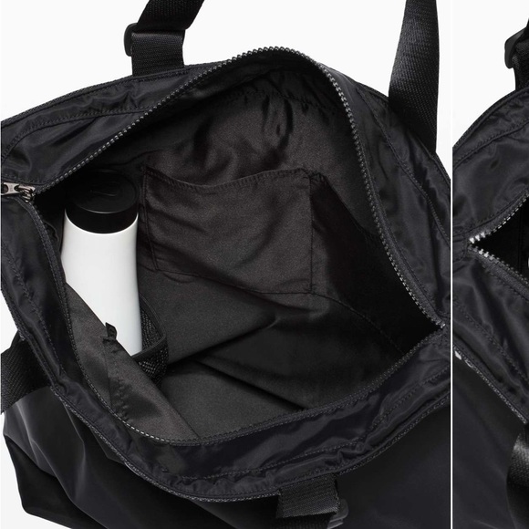 NWOT Lululemon The Rest is Written Black Tote - Picture 6 of 8